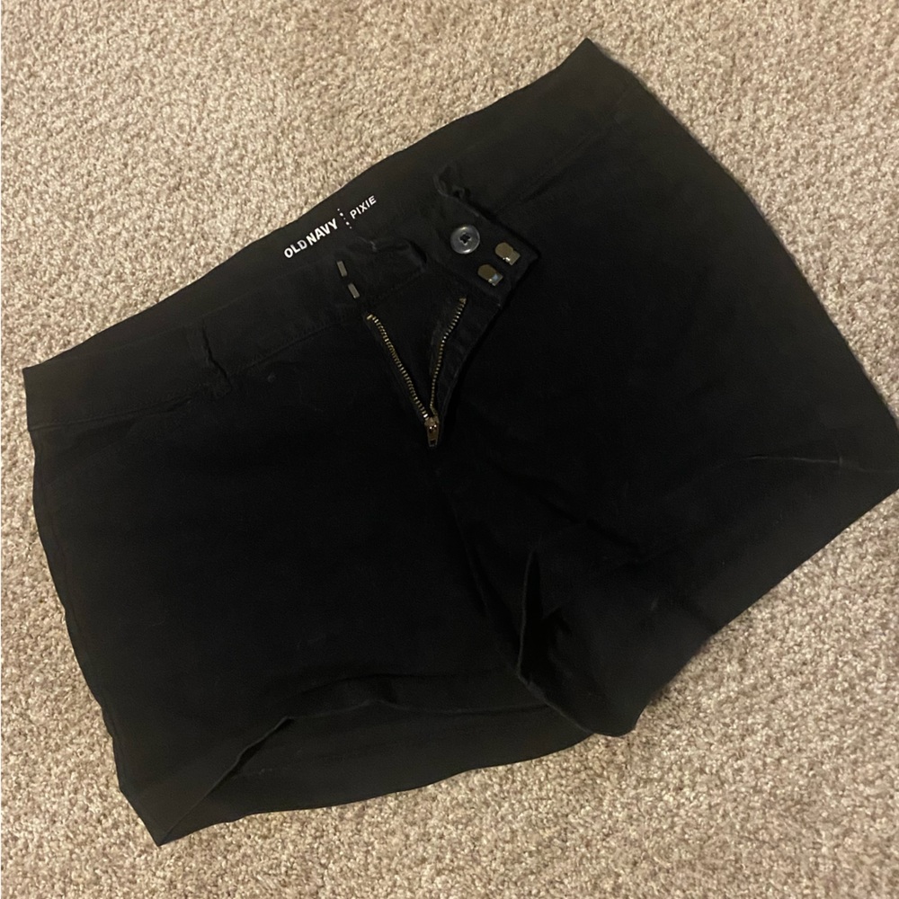 Black shorts